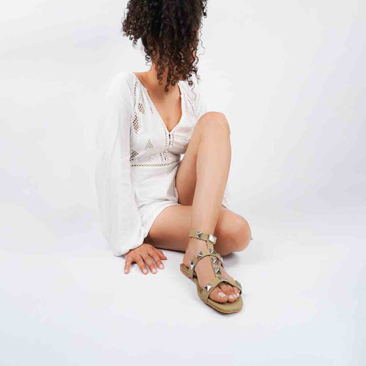 SANDALIAS GABY BEIGE