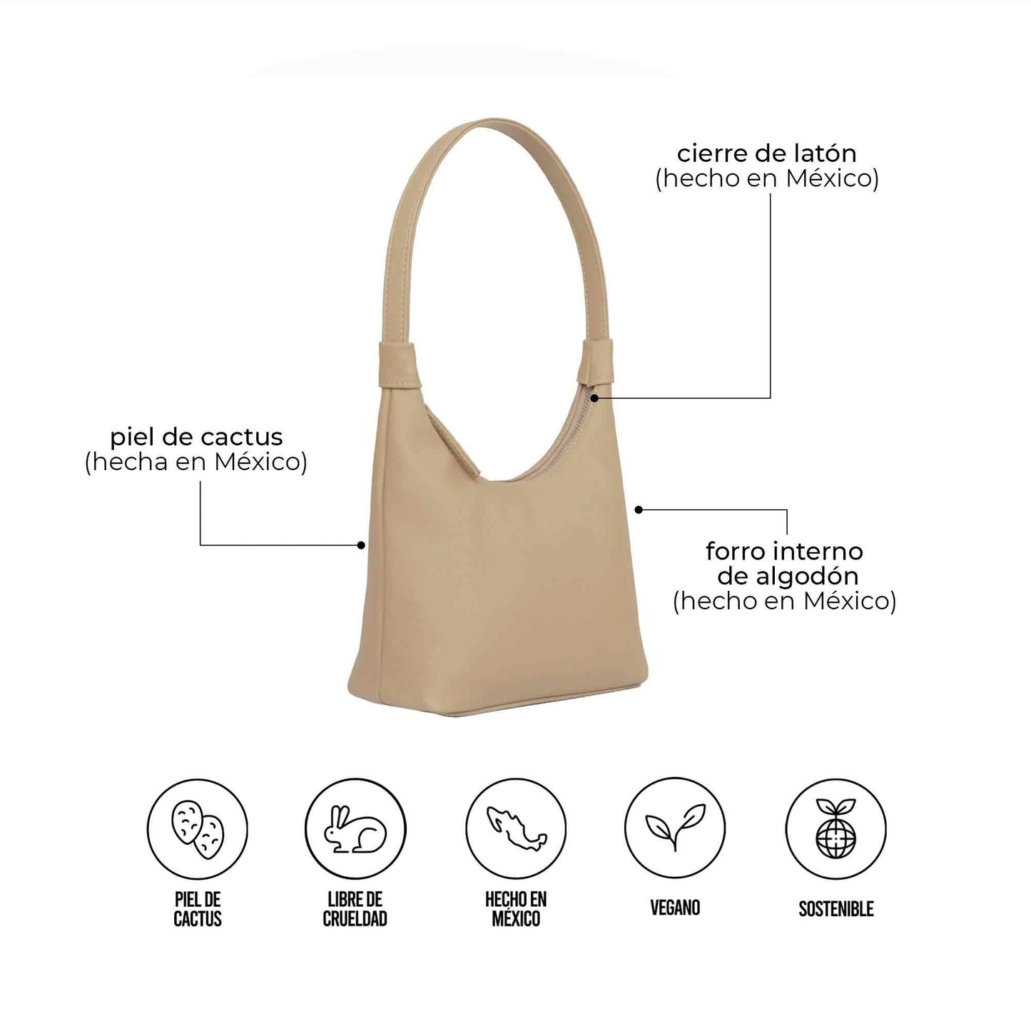SMALL TITI BAG- BEIGE