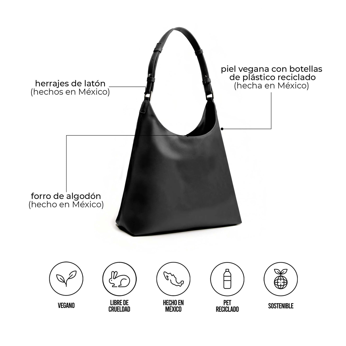 LARGE TITI BAG- BLACK