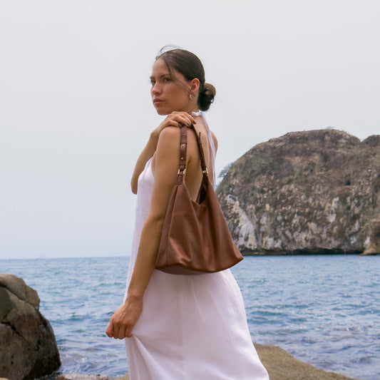 LARGE TITI BAG CARAMELO