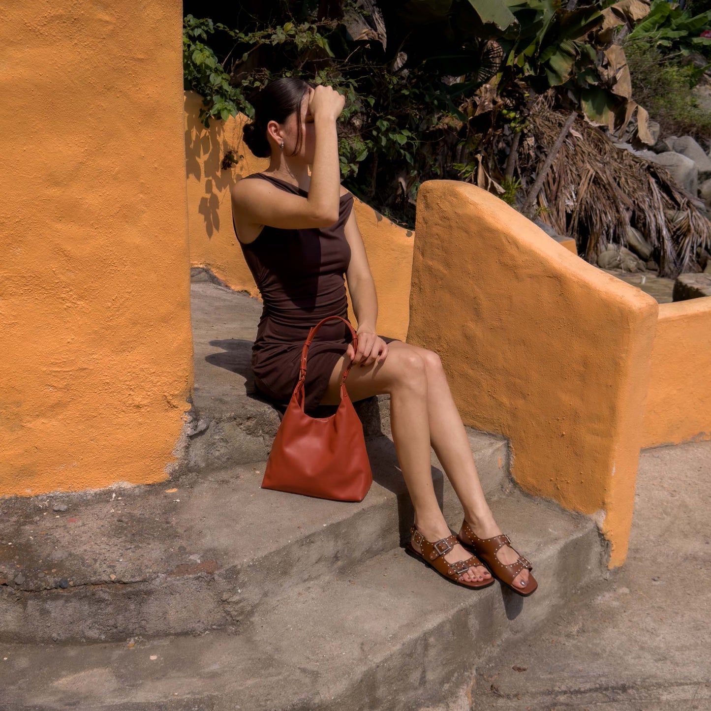 LARGE TITI BAG GRANATE