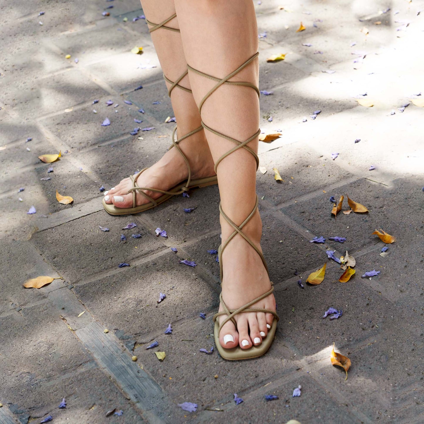 SANDALIAS JENNY BEIGE