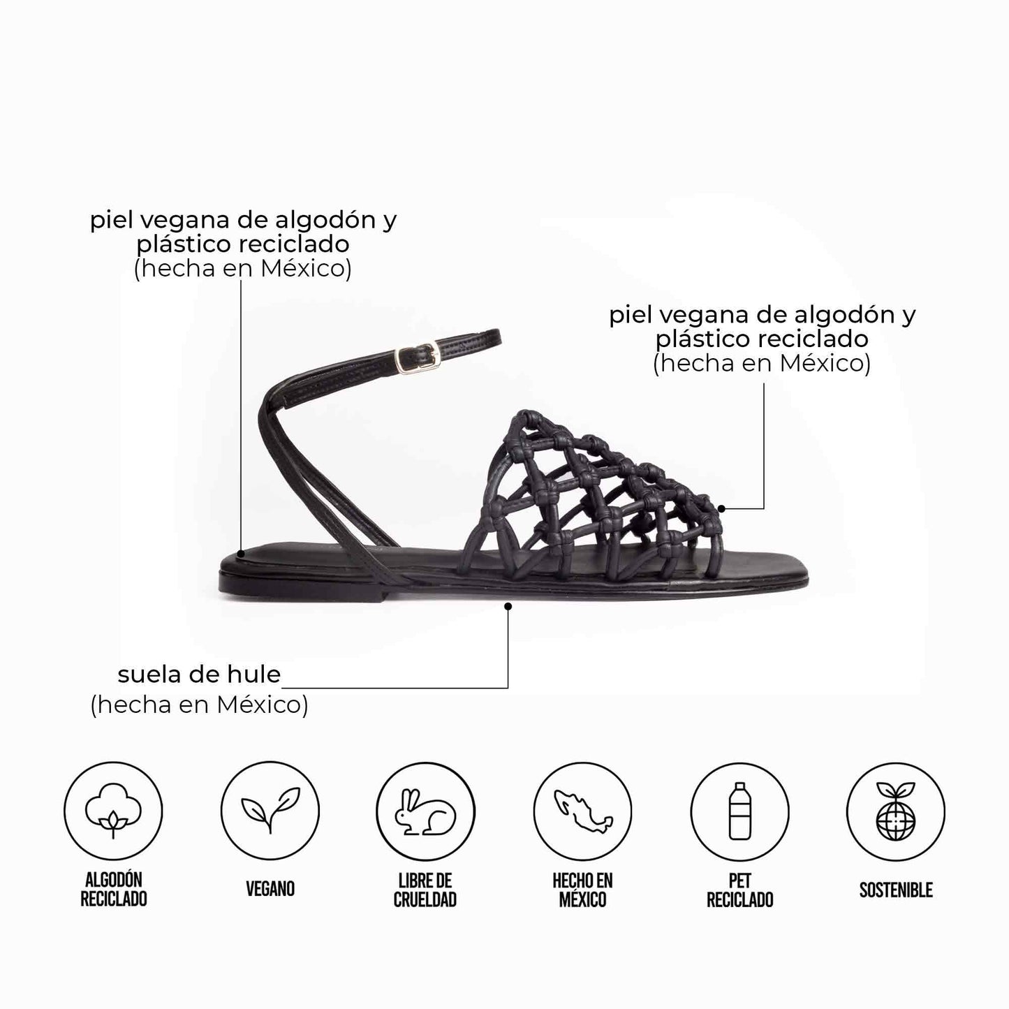 SANDALIAS JUANY BLACK