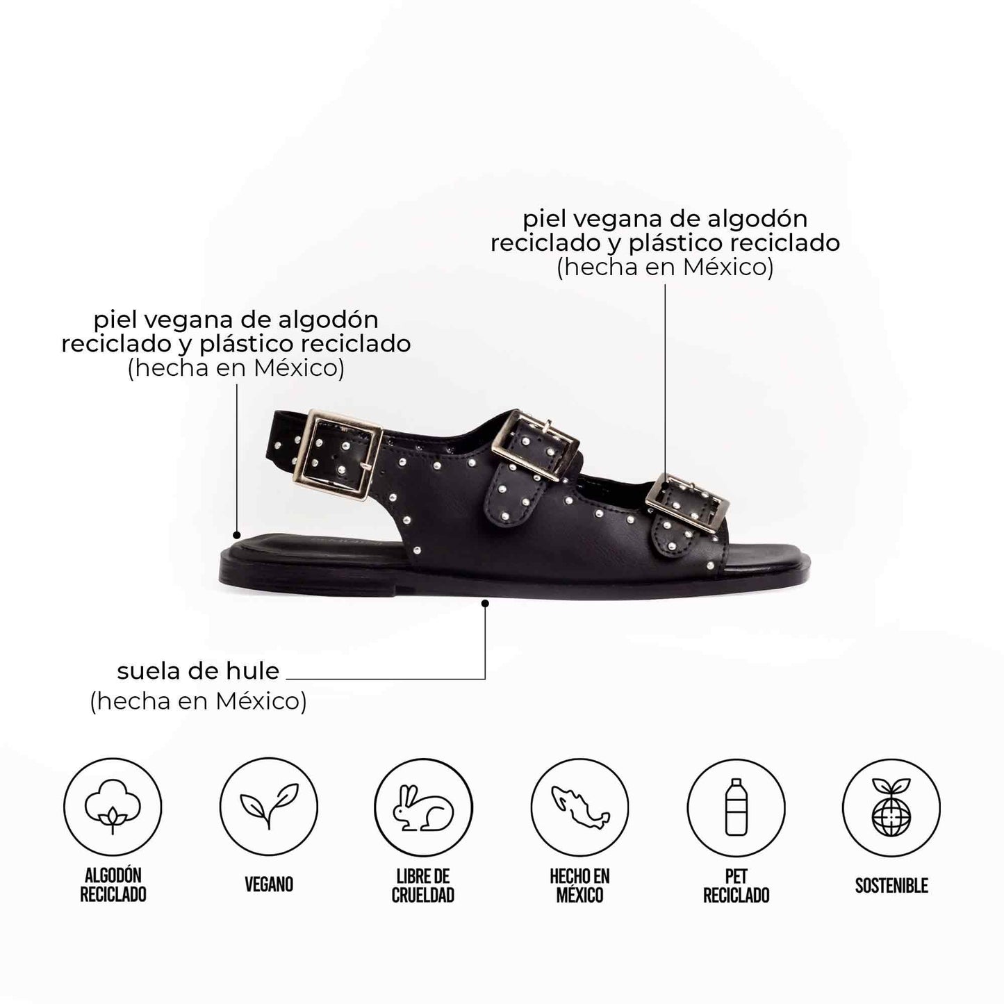SANDALIAS VICKY BLACK