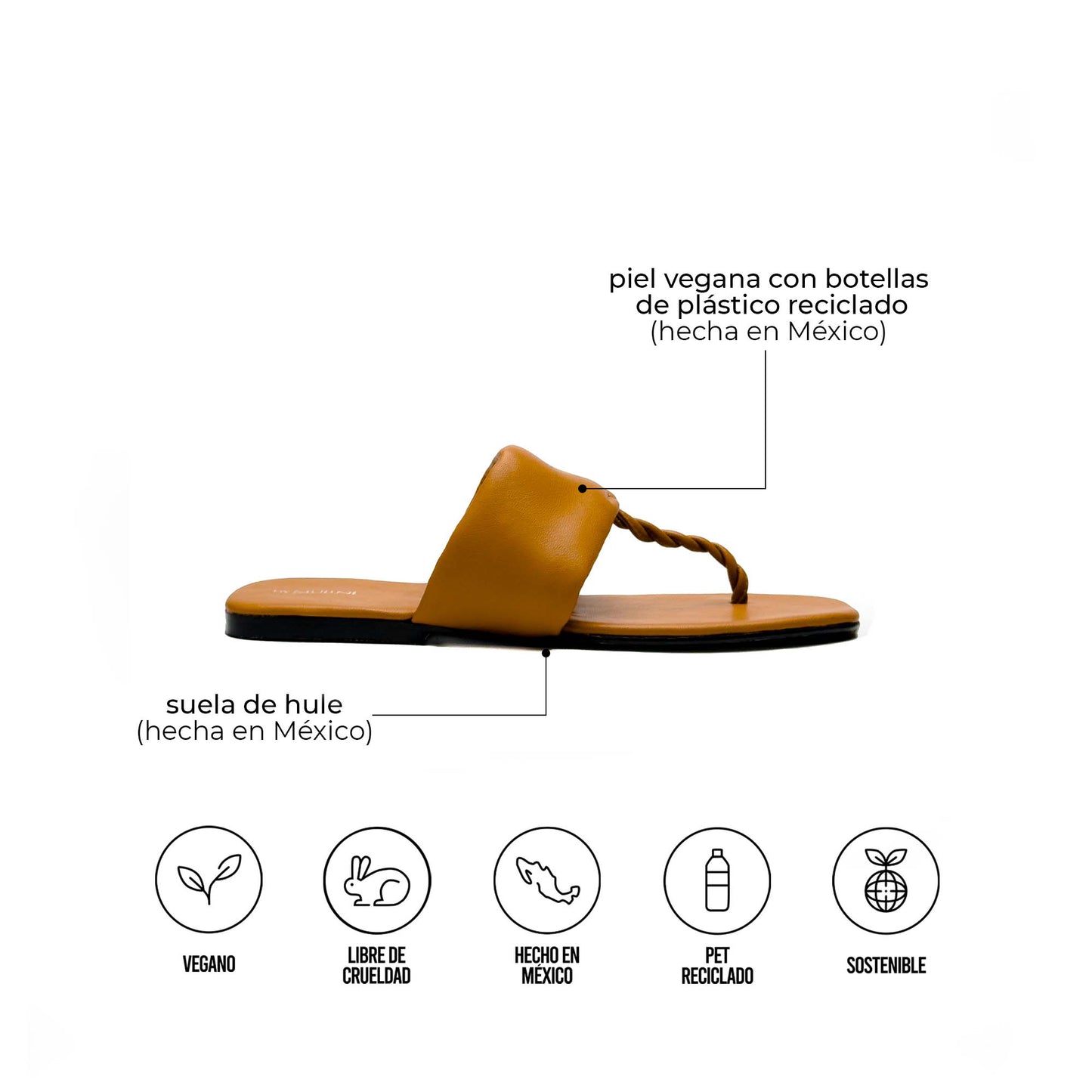 SANDALIAS SARY- ÁMBAR