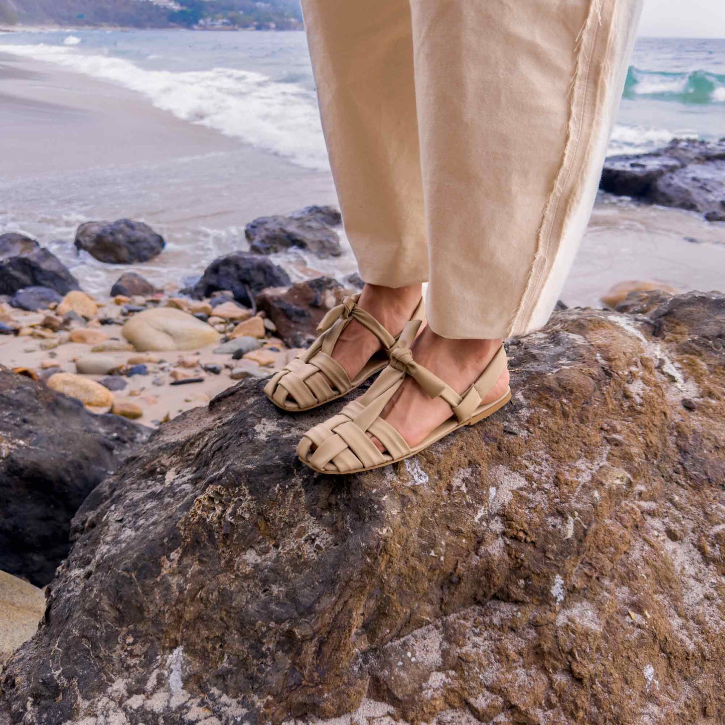 SANDALIAS FABY- BEIGE