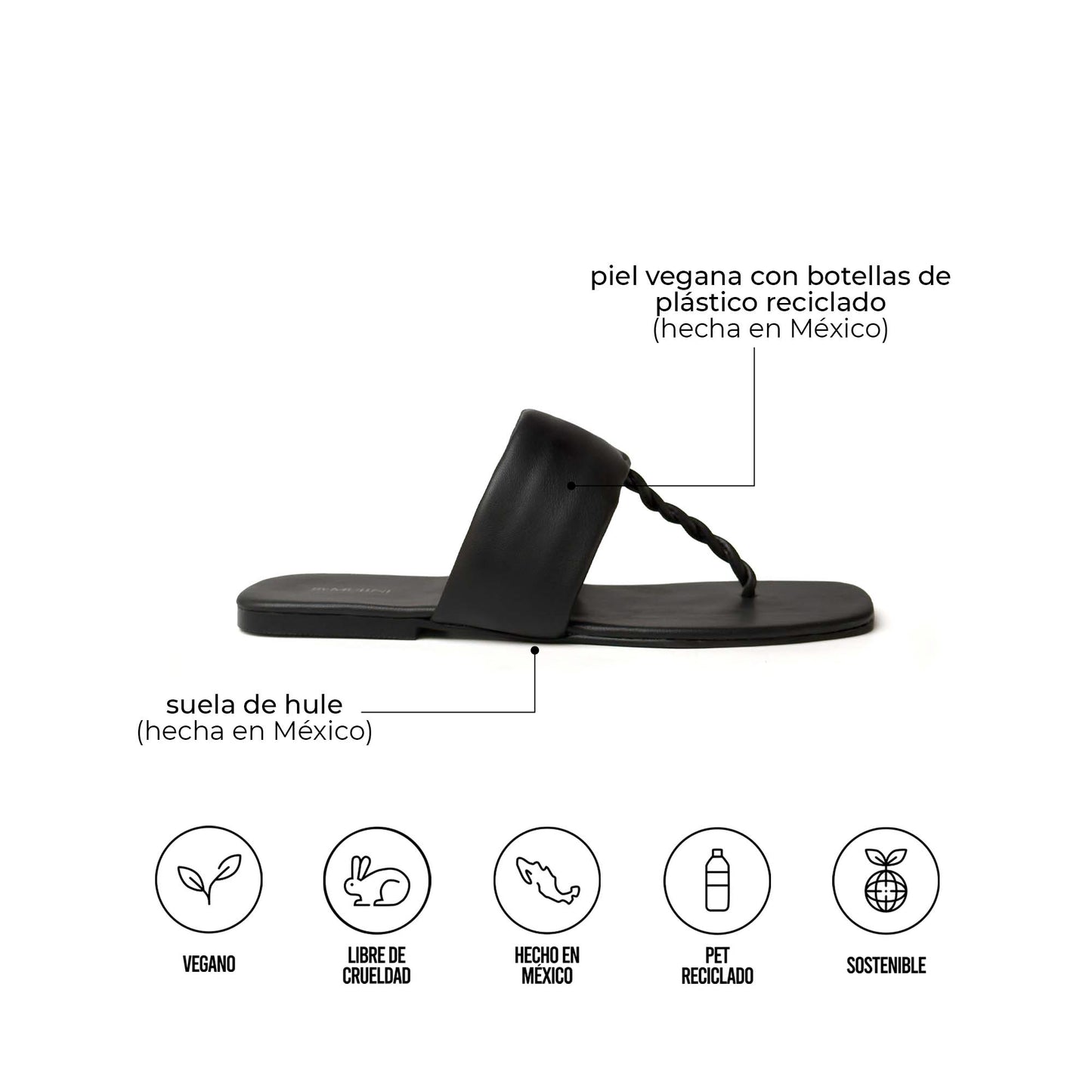 SANDALIAS SARY BLACK
