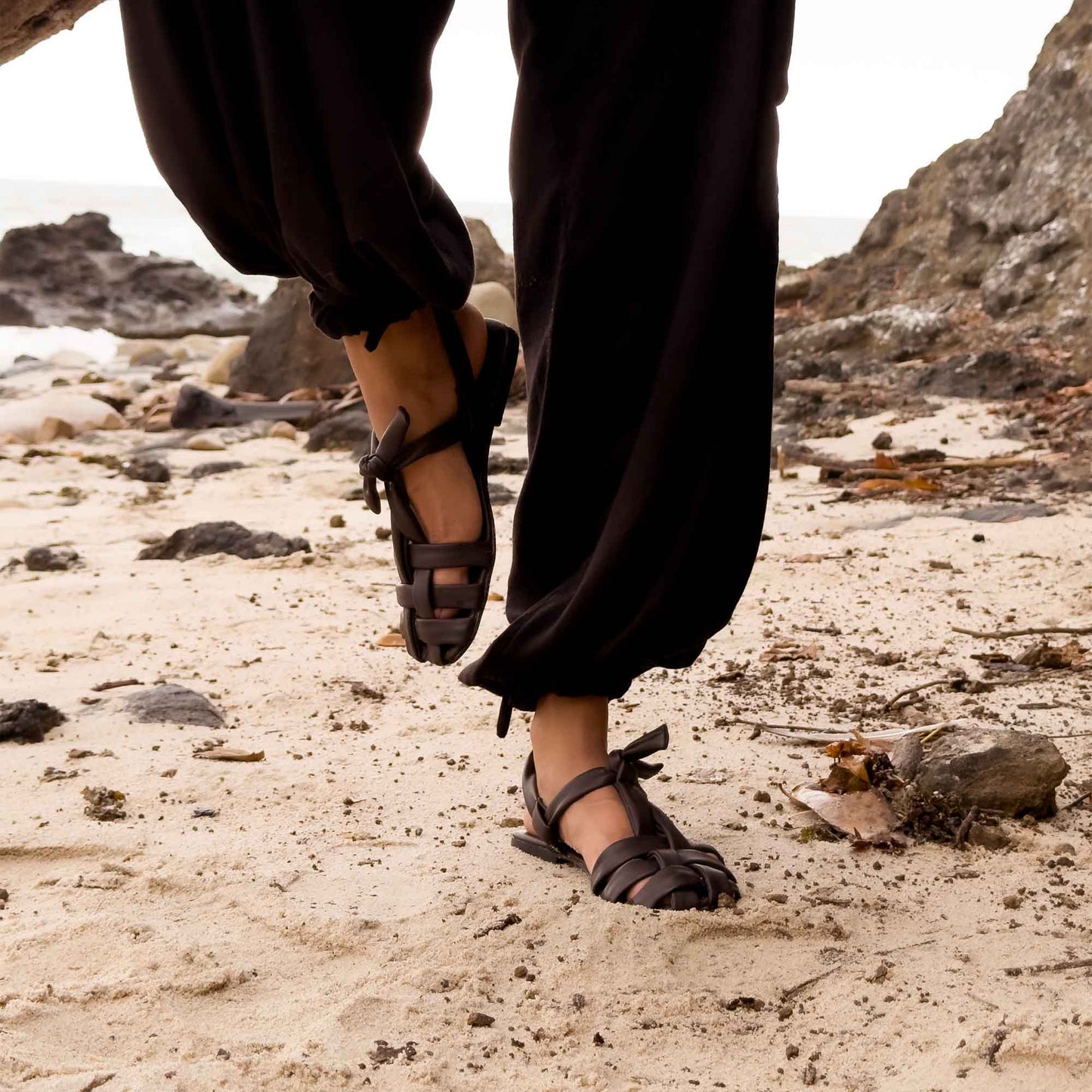 SANDALIAS FABY- CHOCOLATE
