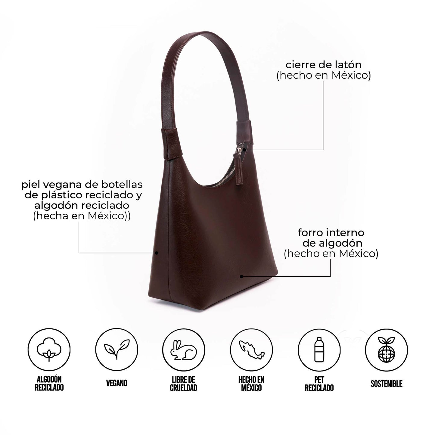 SMALL TITI BAG- CHOCOLATE