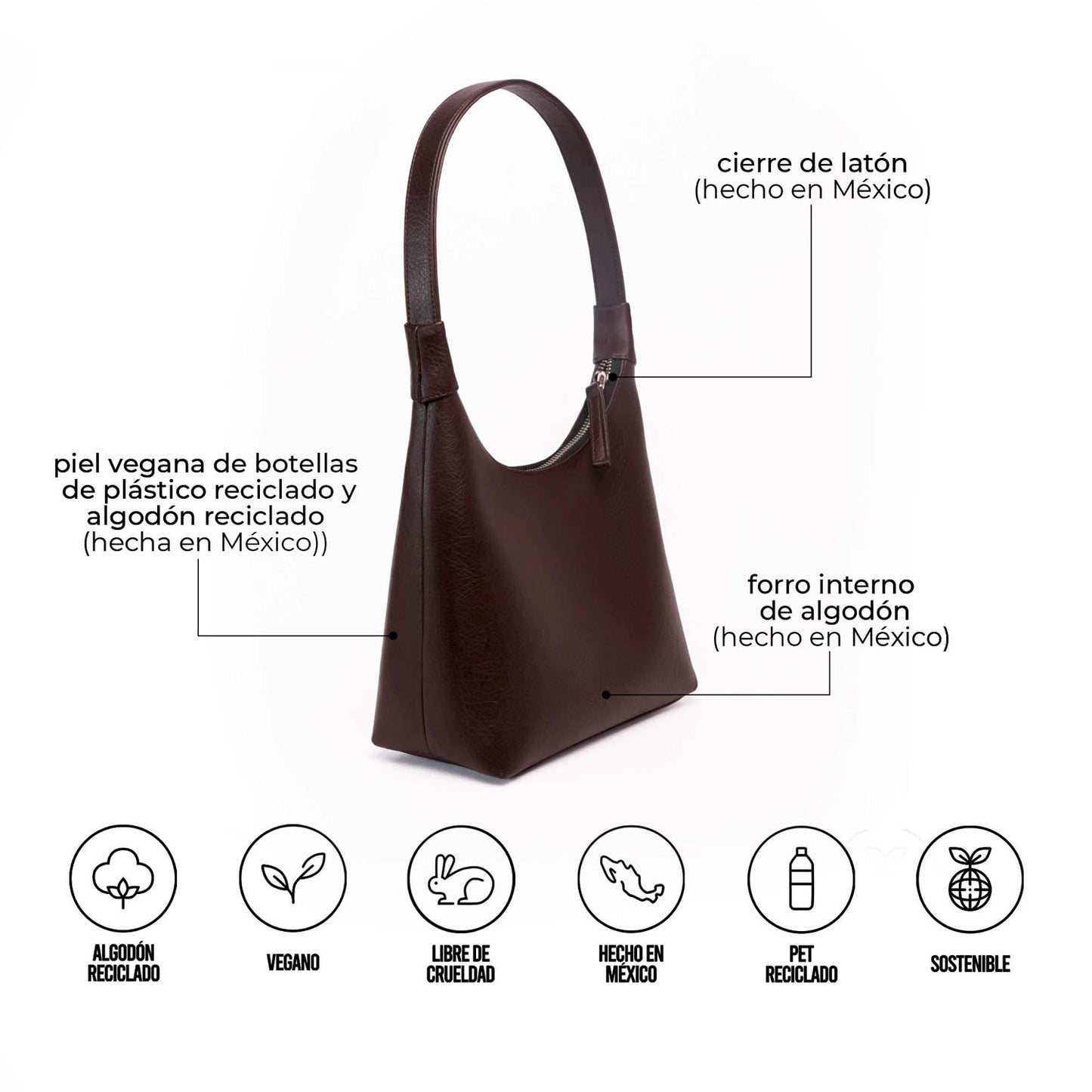 SMALL TITI BAG- CHOCOLATE