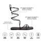SANDALIAS JENNY BLACK