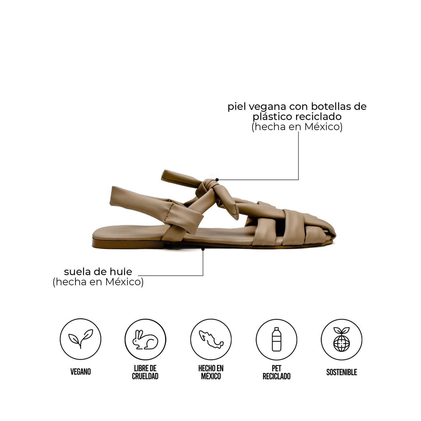 SANDALIAS FABY- BEIGE
