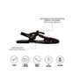 SANDALIAS FABY- CHOCOLATE